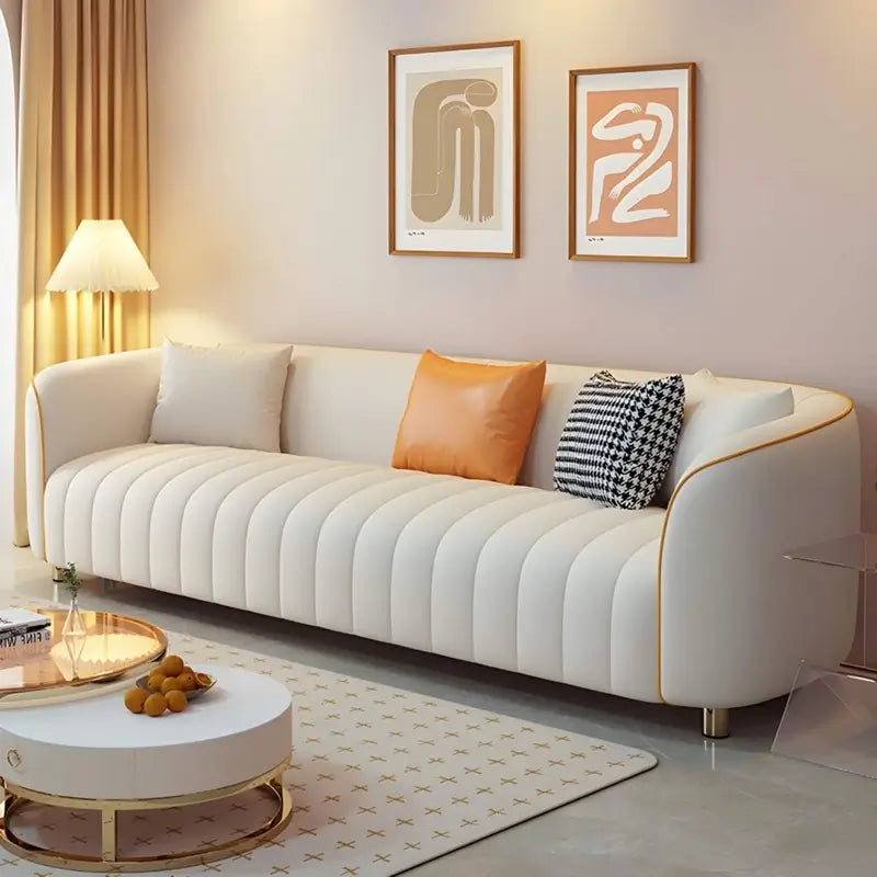 Akira curved sofa - 3 seater luxury sofa