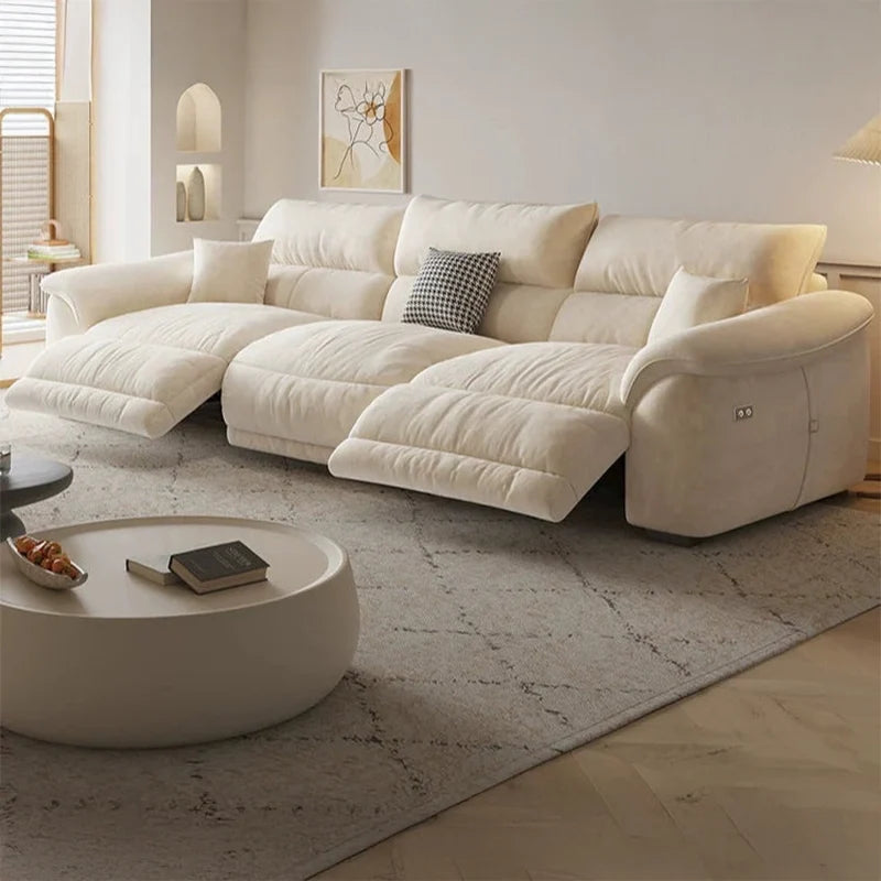 Gantor recliner sofa L shape - 3 seater recliner sofa