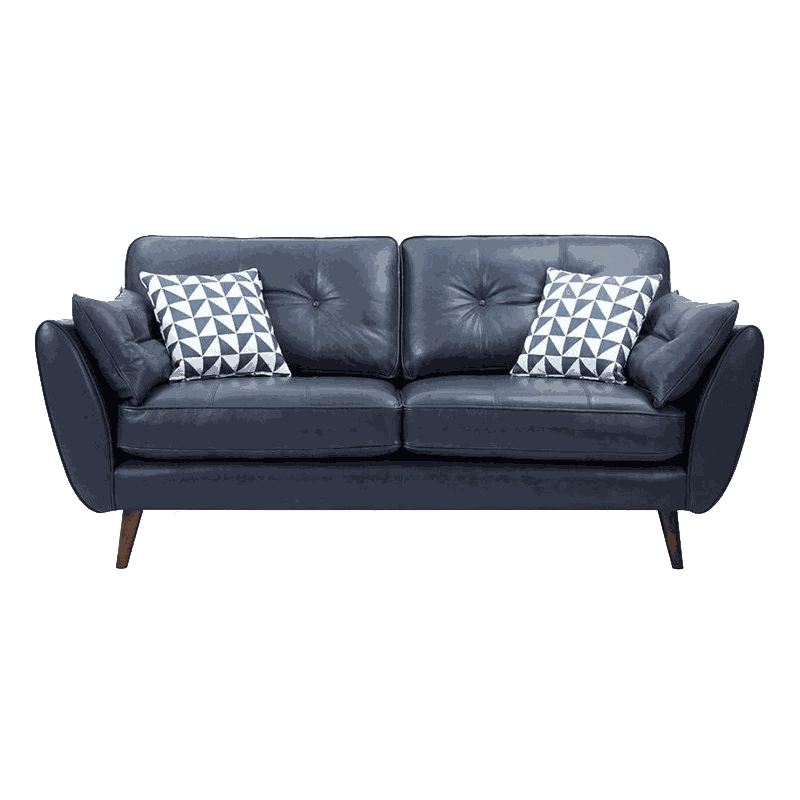 Cavello leather sofa - 3 seater leather sofa