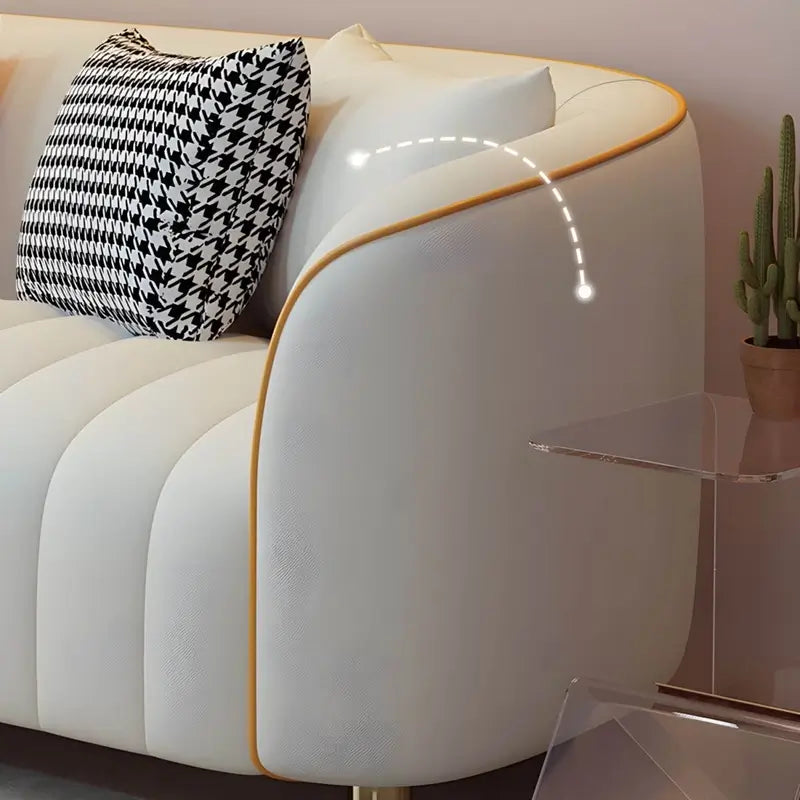 Akira curved sofa - 3 seater luxury sofa