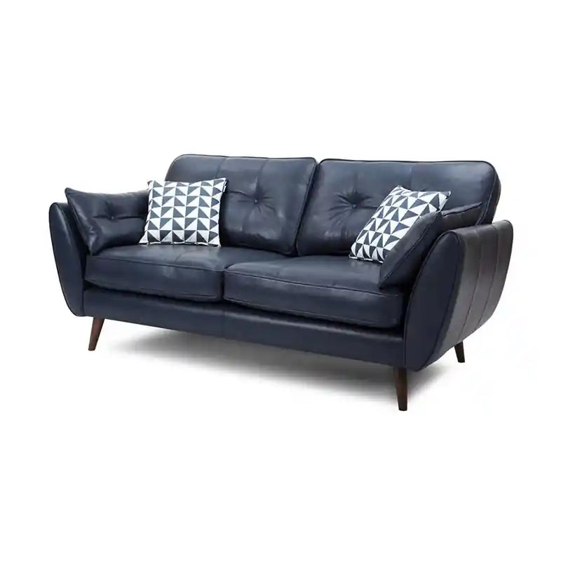 Cavello leather sofa - 3 seater leather sofa