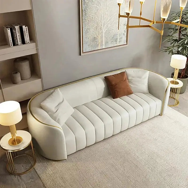 Akira curved sofa - 3 seater luxury sofa
