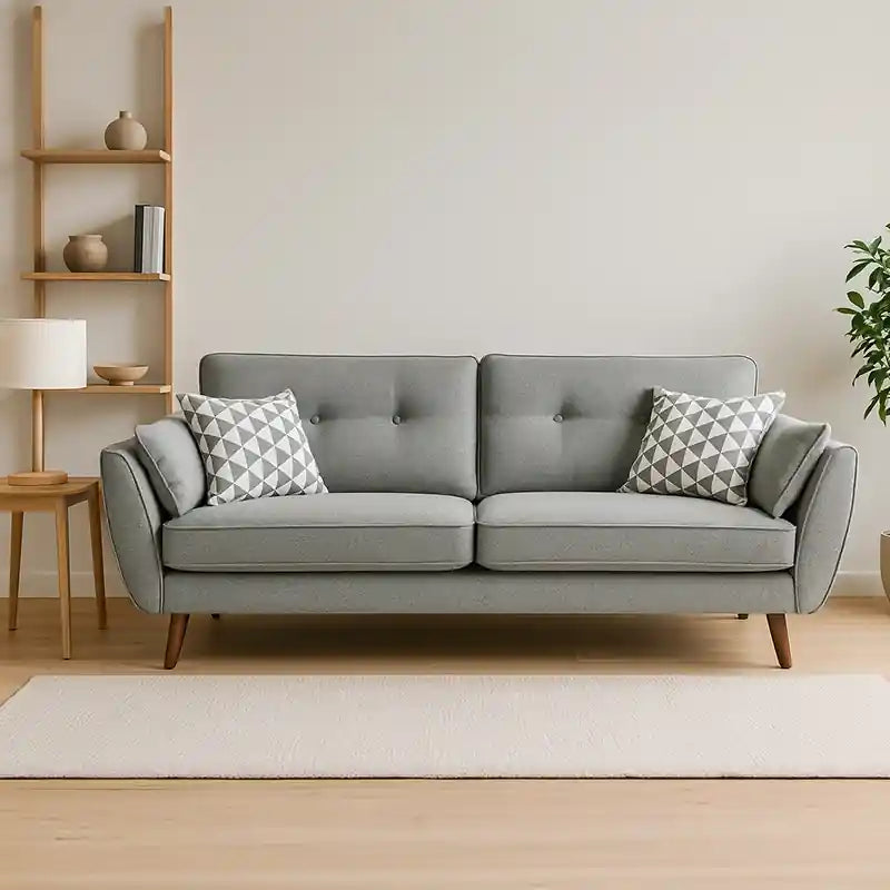 Cavello leather sofa - 3 seater leather sofa