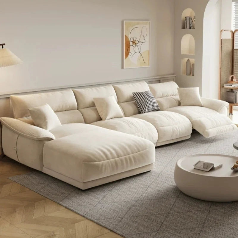Gantor recliner sofa L shape - 3 seater recliner sofa