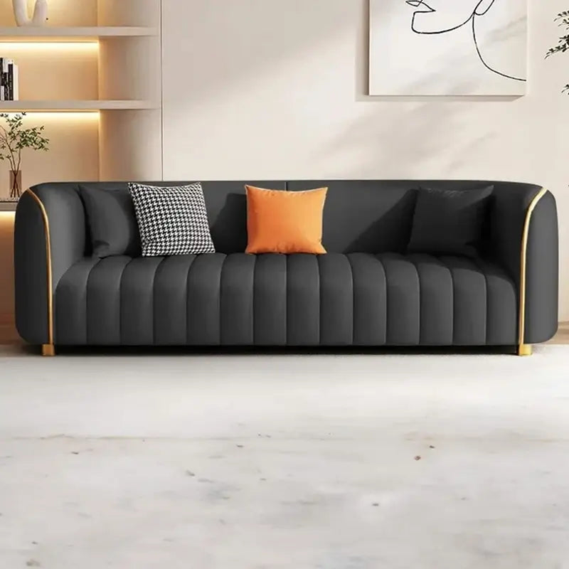 Akira curved sofa - 3 seater luxury sofa