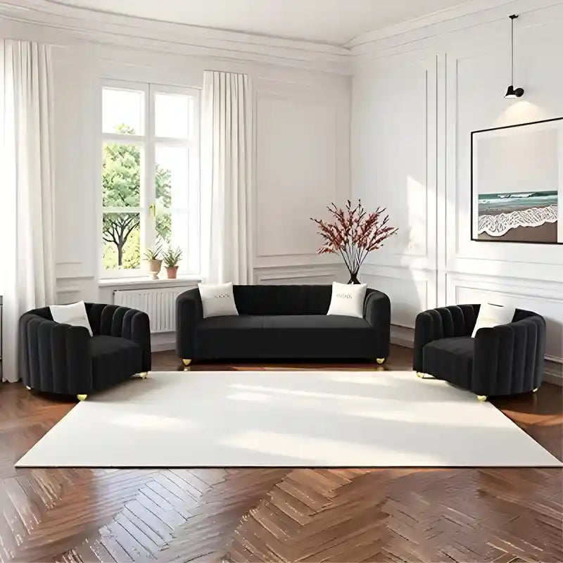 Serano velvet sofa
