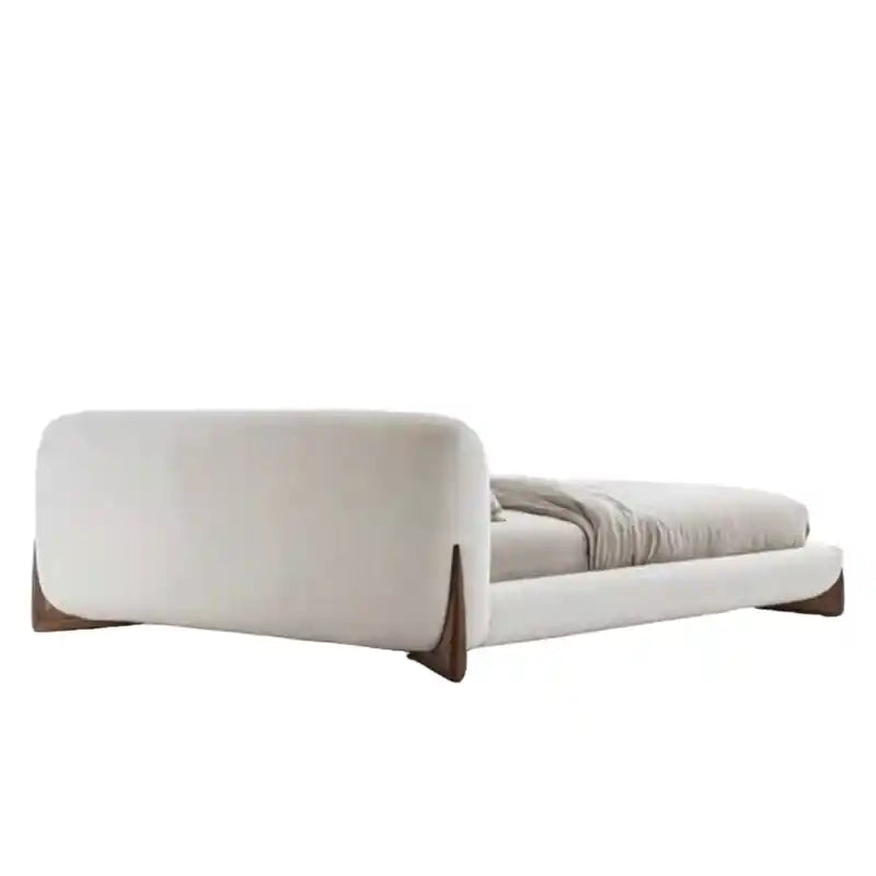 Fairmont the upholstered platform bed offers both comfort and visual softness for contemporary homes. Order online today.; Fairmont platform bed shown as a bed with headboard.
