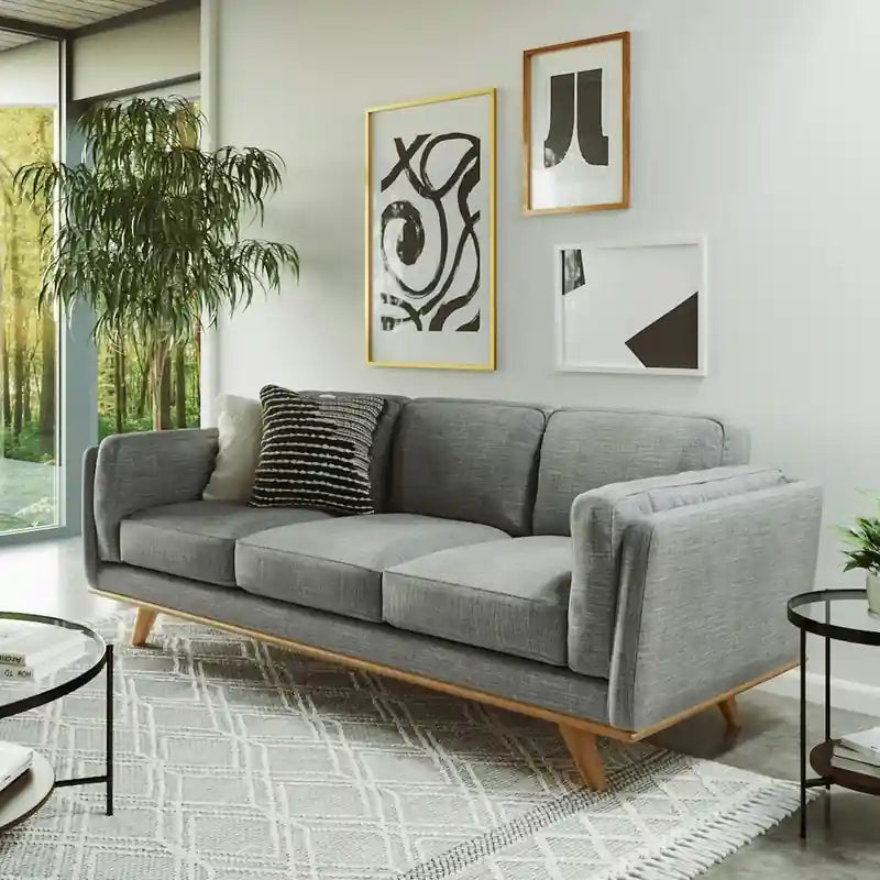 Darin fabric sofa - 3 seater fabric sofa