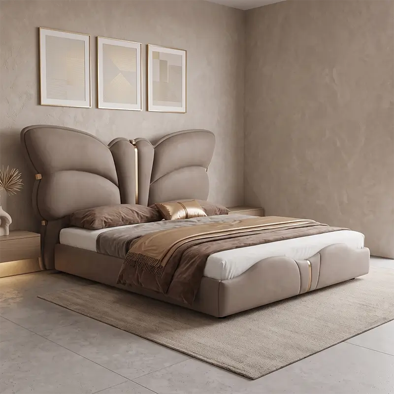 Norton upholstered bed Made to Order Custom Designed