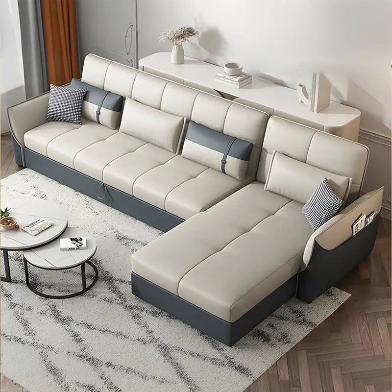 Ciran L Shape Sofa Bed with Hidden Storage