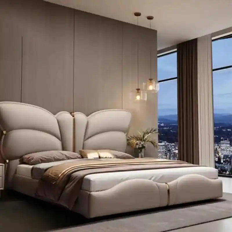 Norton upholstered bed Made to Order Custom Designed