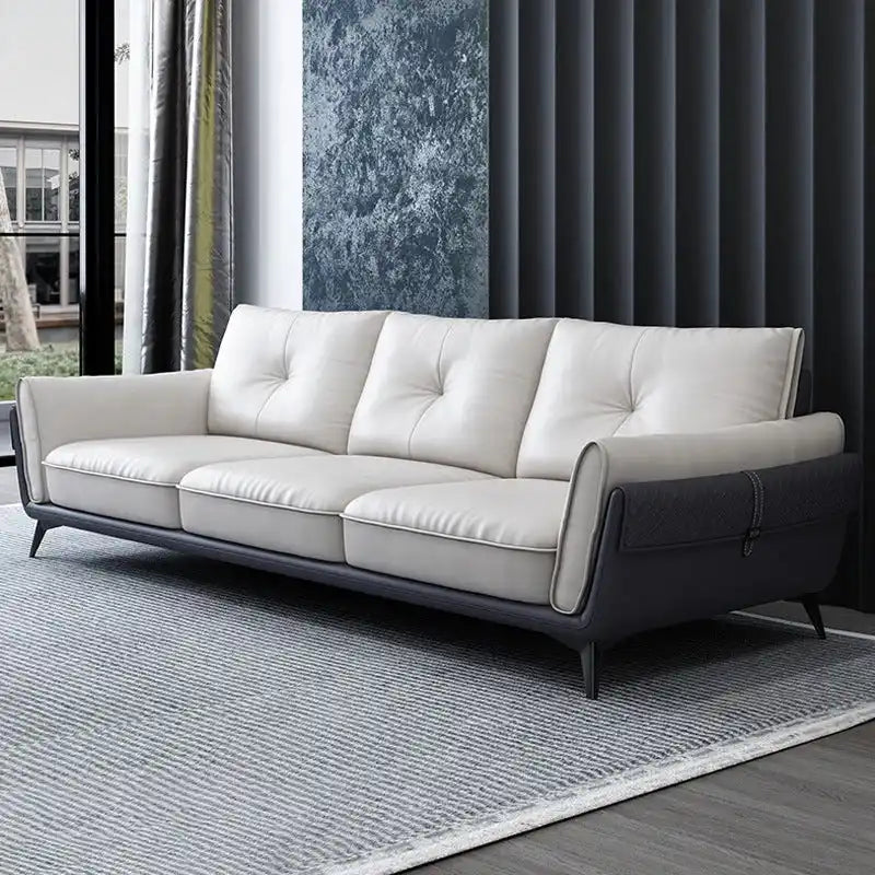 Mavro Sofa Set with Dual-Tone Fabric Finish