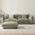 Designed as an elegant l shape sofa set or straight configuration, it adapts easily to modern living rooms where comfort and visual balance matter.