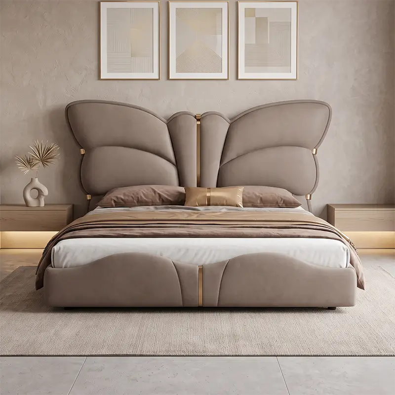 Norton upholstered bed Made to Order Custom Designed