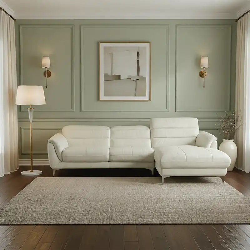 Stark L Shape Sofa with High Back Comfort