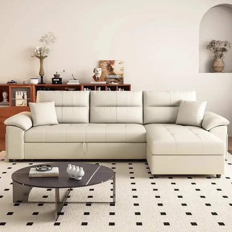 Kraven Sofa cum bed with Pull-Out Bed and Storage