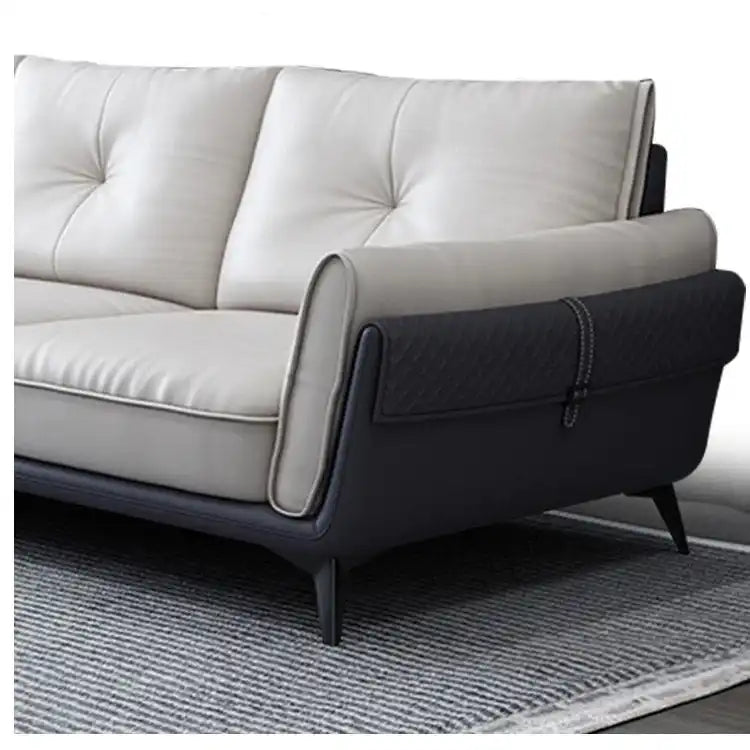 Mavro Sofa Set with Dual-Tone Fabric Finish