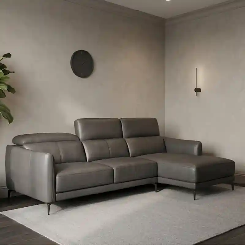 Lamis L shape sofa set - 5 seater L shape sofa