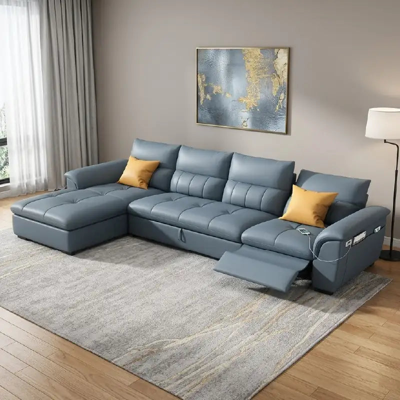 Milan Convertible Sofa Bed with Motorised Recliner