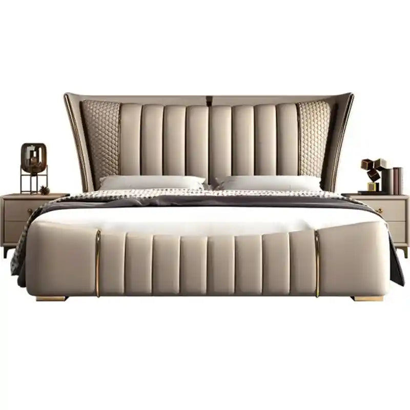 Trevan upholstered bed Made to Order Custom Designed