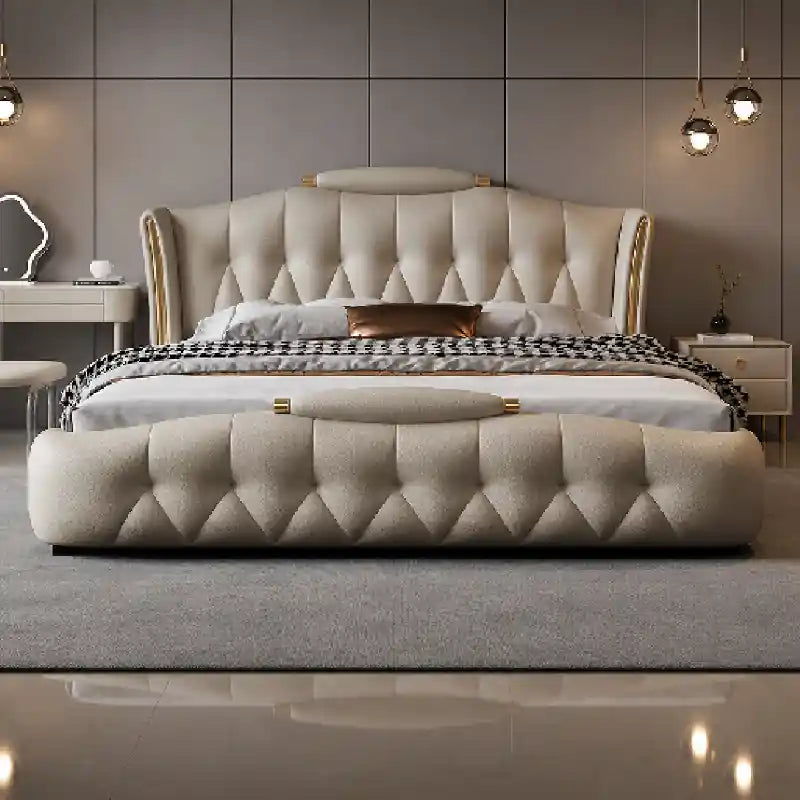 Redmont upholstered bed Custom Crafted to Order
