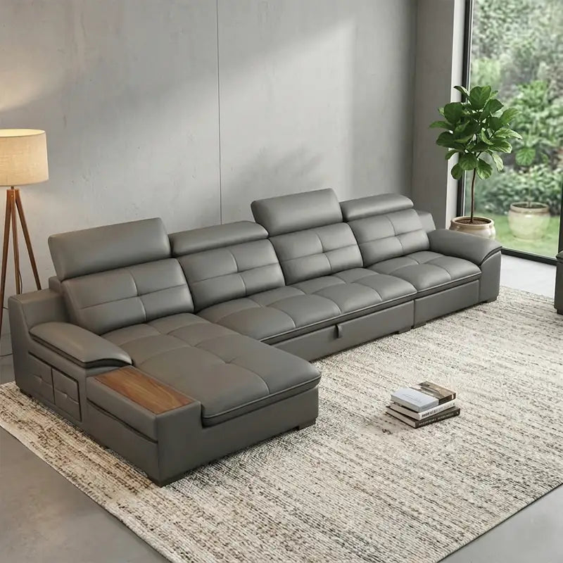 Silo Couch Bed Combo with Cup Holders and USB