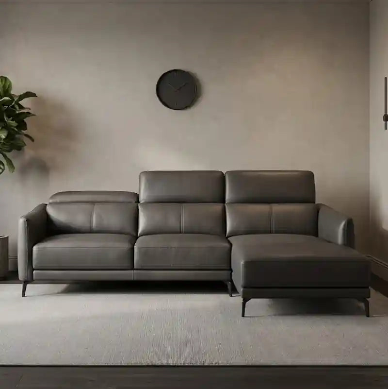 Lamis L shape sofa set - 5 seater L shape sofa