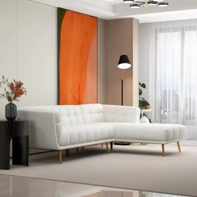 Selo luxury sofa - 5 seater L shape sofa