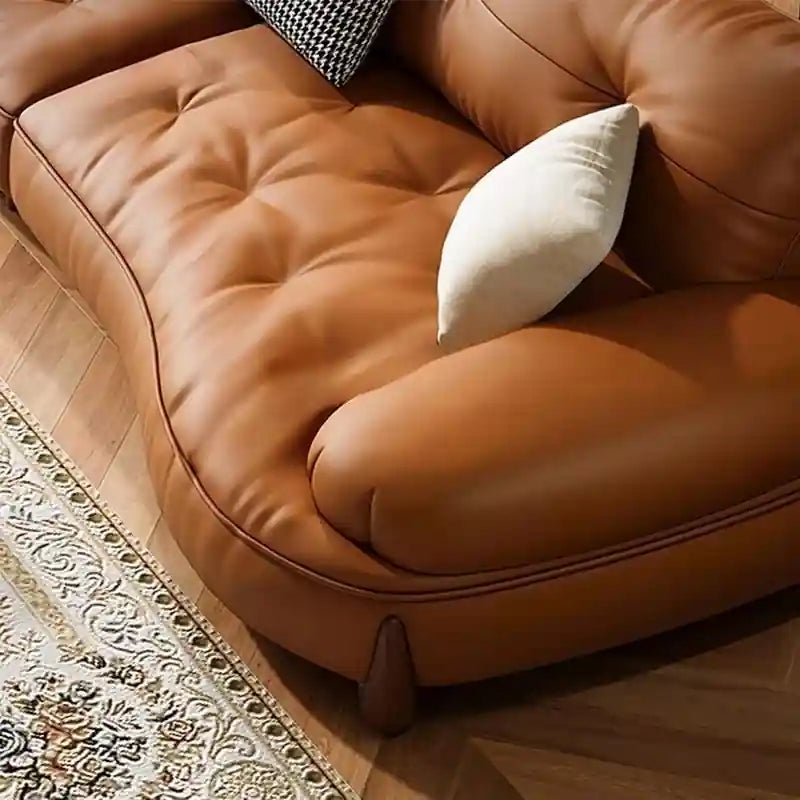 Cendro leather sofa - 3 seater leather sofa