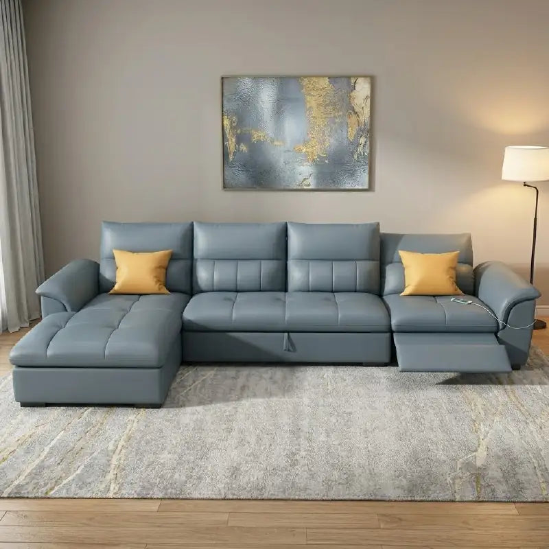 Milan Convertible Sofa Bed with Motorised Recliner