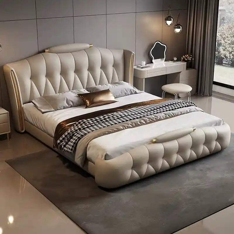 Redmont upholstered bed Custom Crafted to Order
