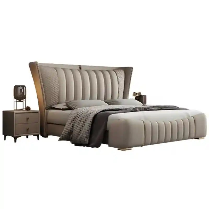 Trevan upholstered bed Made to Order Custom Designed