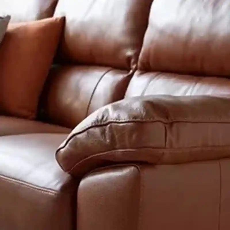 Elvora leather sofa L shape