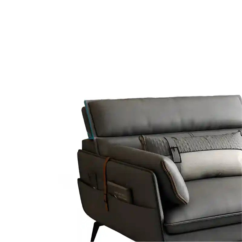 Nilo leather sofa L shape