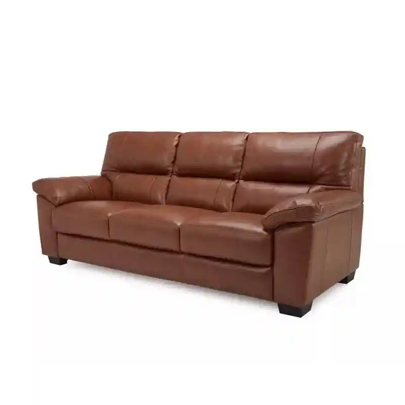 Elvora leather sofa L shape