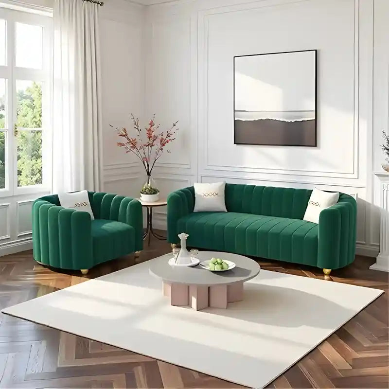 Serano velvet sofa