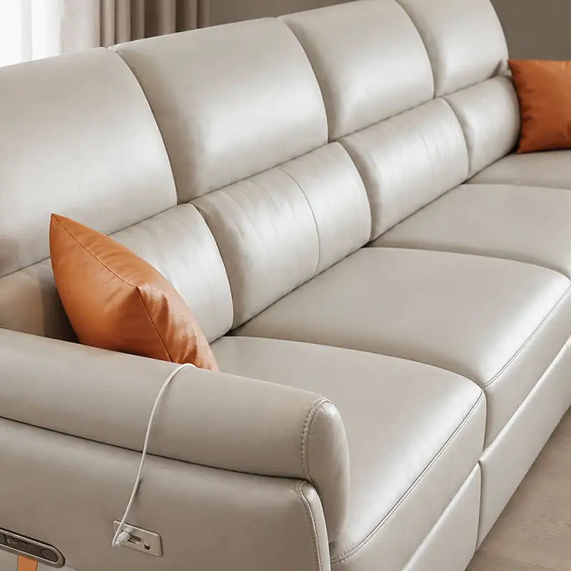 Nami Convertible Sofa Bed with Recliner and USB