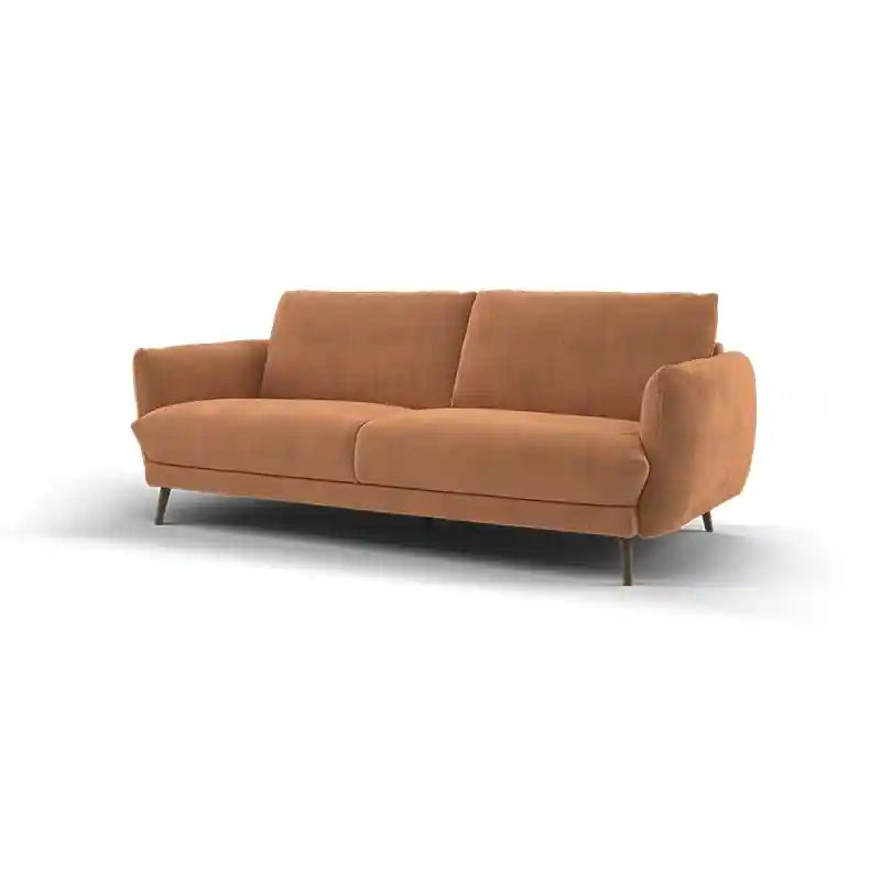 Tavio leatherette sofa - 3 seater faux leather sofa