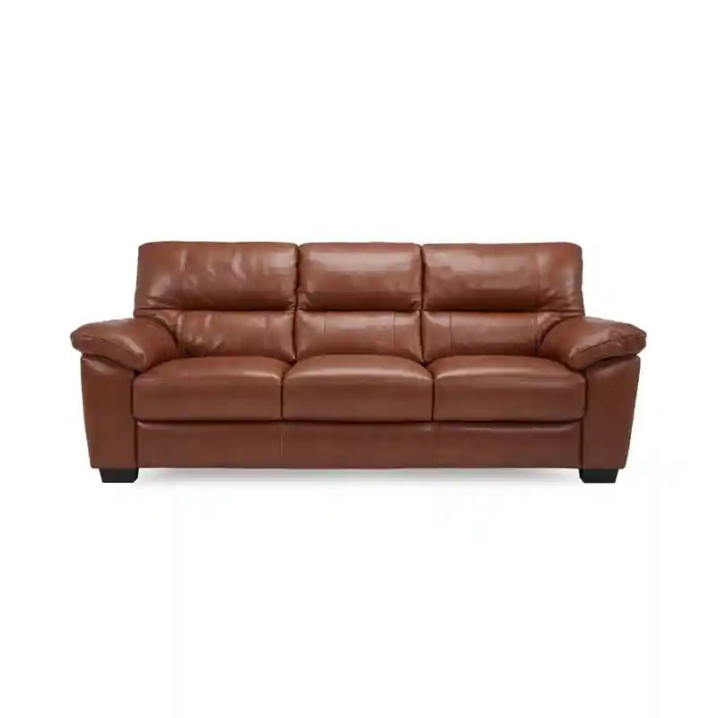Elvora leather sofa L shape
