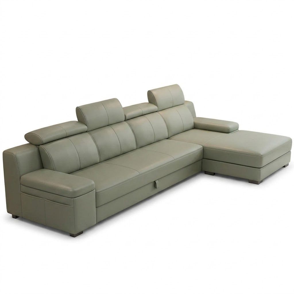 Neel Smart Sofa Bed with Storage, USB and Speaker