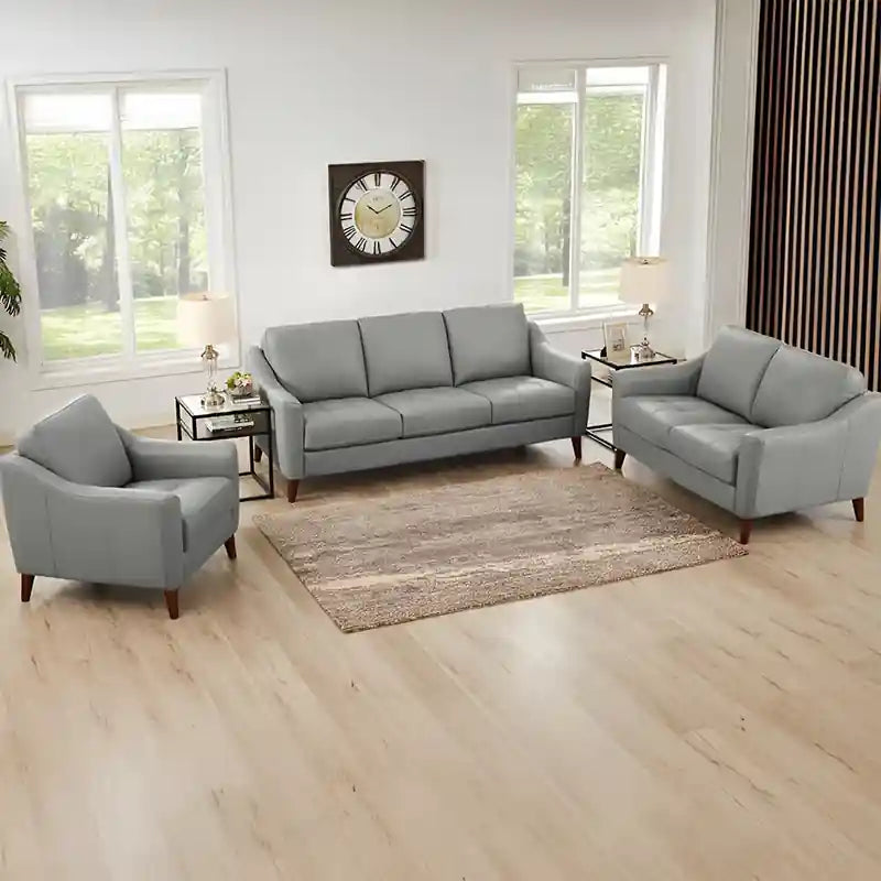 Fendro fabric sofa set - 3 seater fabric sofa