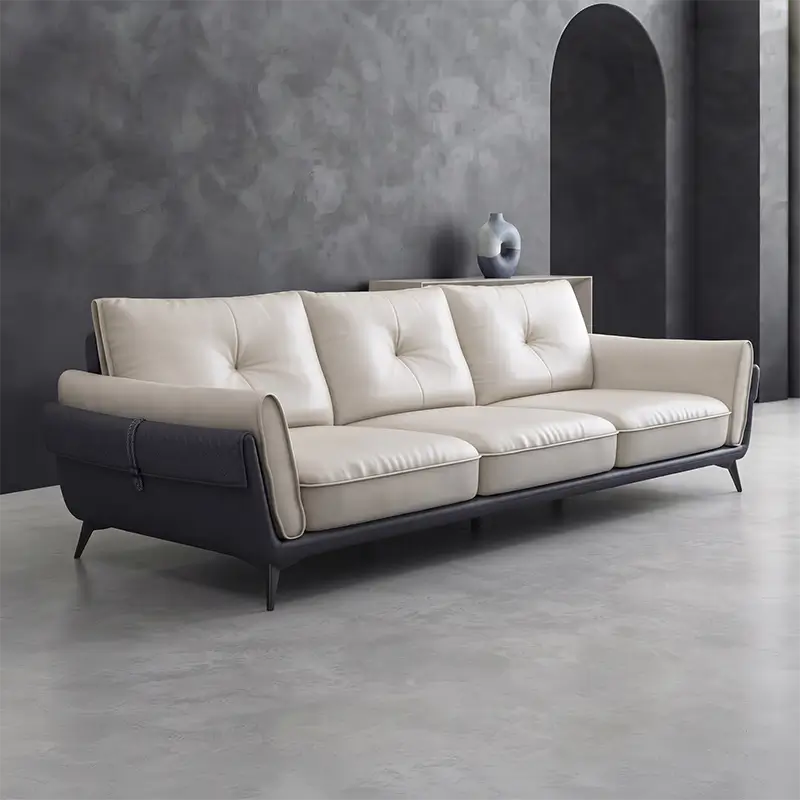 Mavro Sofa Set with Dual-Tone Fabric Finish