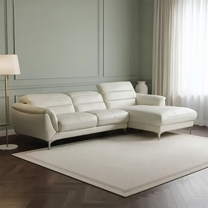 Stark L Shape Sofa with High Back Comfort