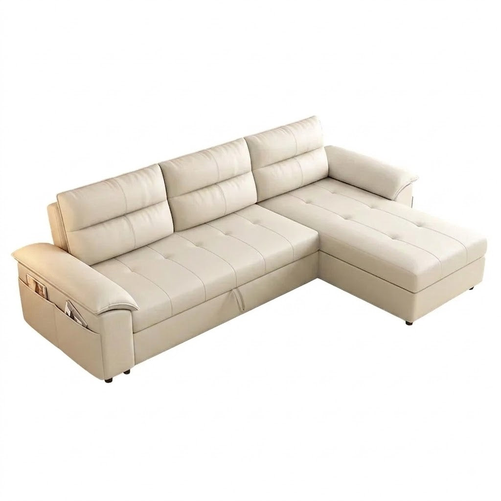 Kraven Sofa cum bed with Pull-Out Bed and Storage