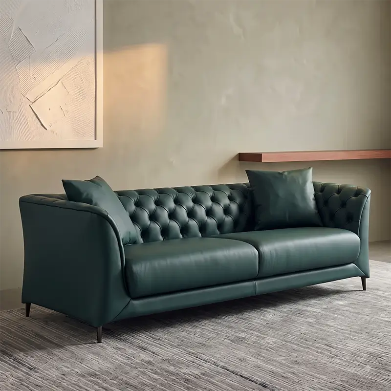 Elorin Luxury Sofa with Deep Button Details